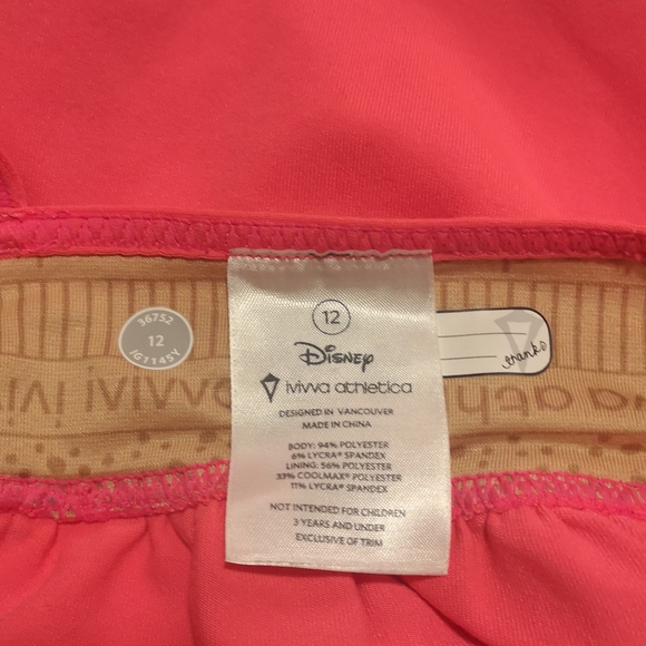 Disney Ivivva Size 12 Tank Top - Picture 4 of 4